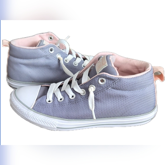 Converse CTAS Street Mid Dolphin White Pink - Picture 5 of 12